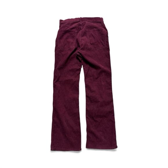GAP Vintage Flare High Rise Corduroy Pants 29/8R Burgundy 29 Inseam - Picture 3 of 6